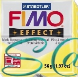 Fimo effect полупрозрачный желтый № 104