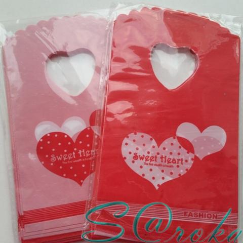 Пакет подарочный SWEET HEART/50шт