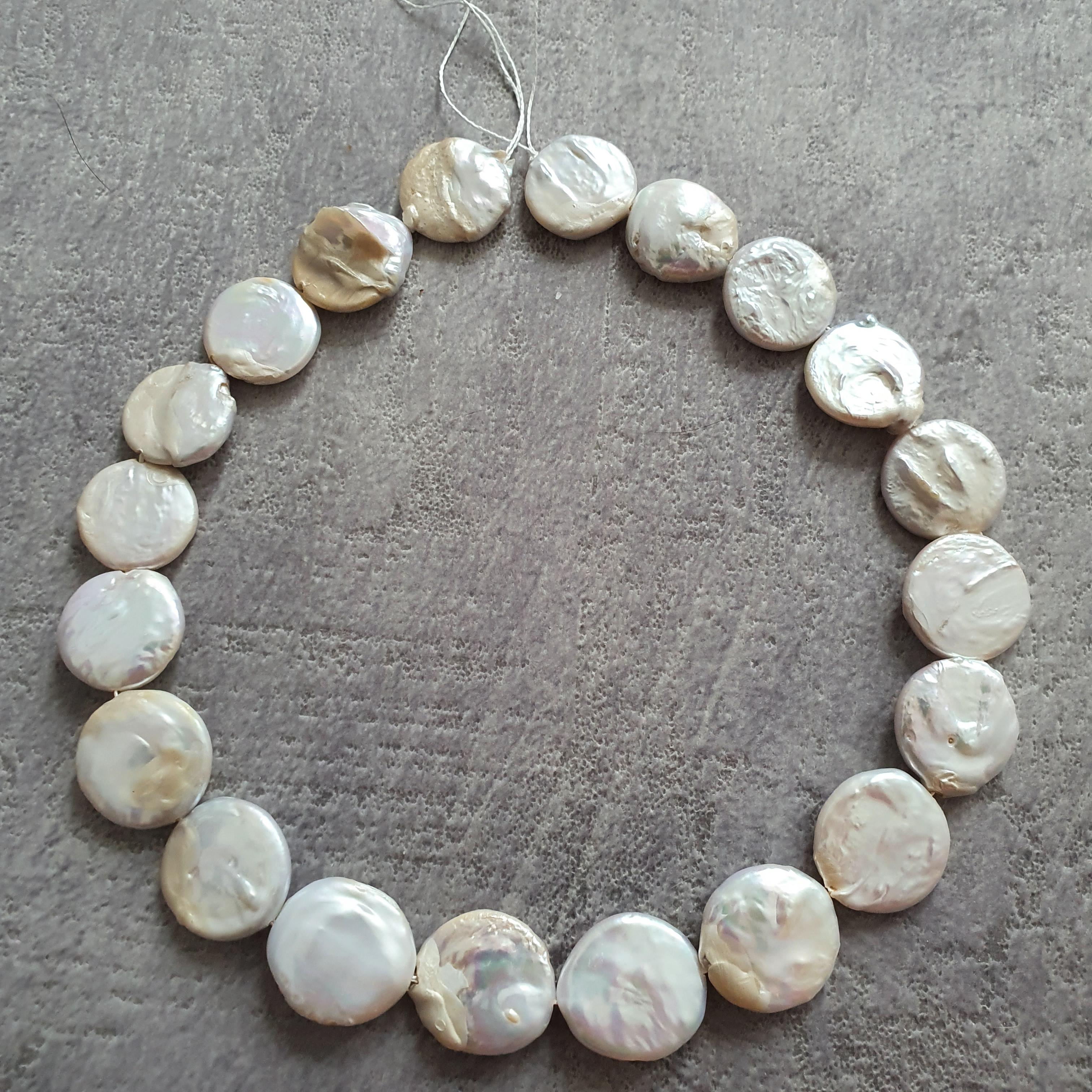 Жемчуг Baroque Pearl Keshi 19~23x5~10мм/1нить