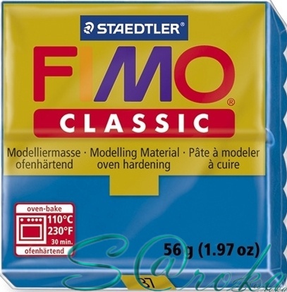 Fimo classic синий № 37